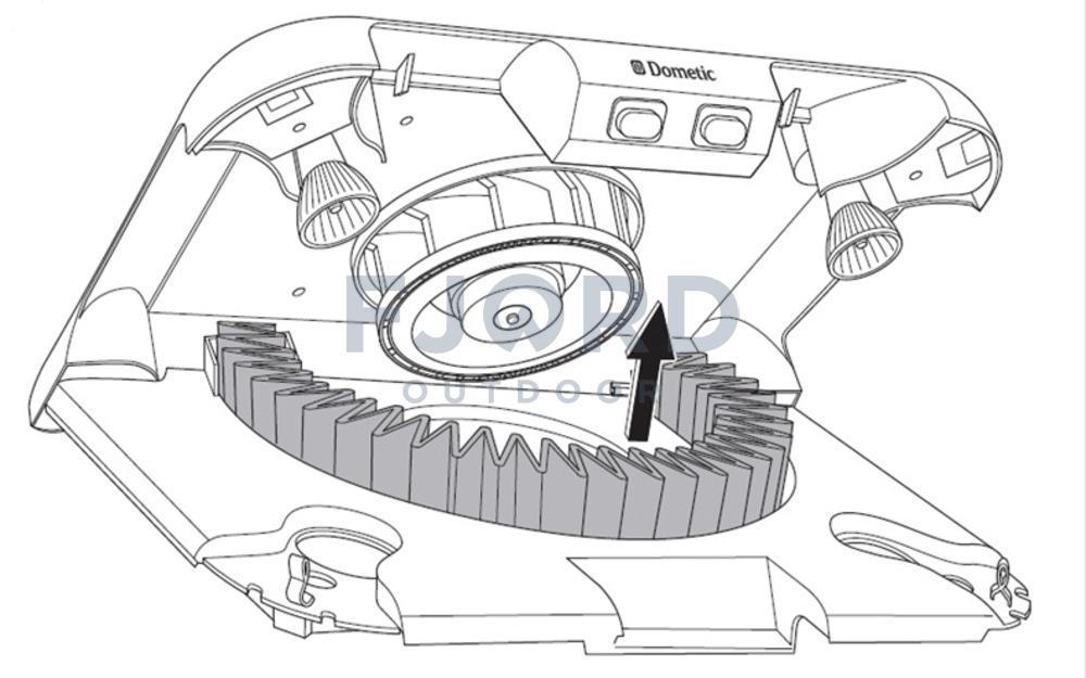 Dometic Koolstoffilter CK2000