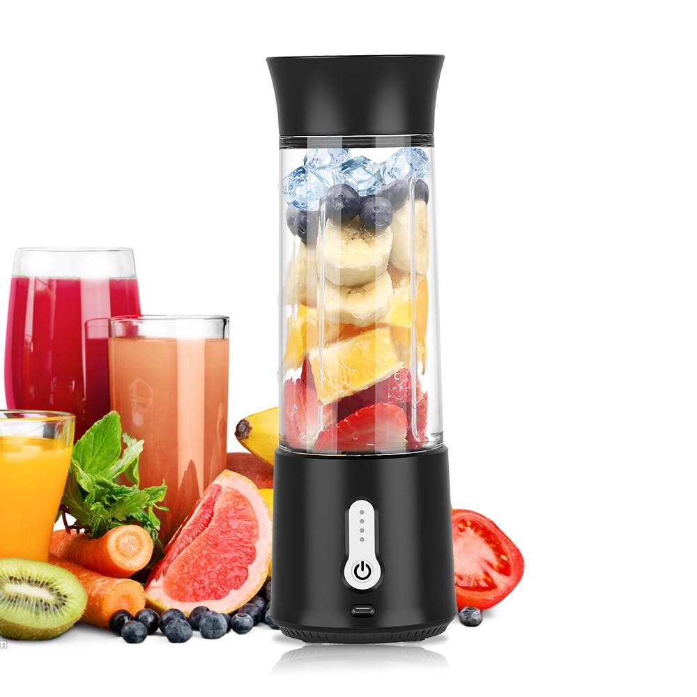 Portable Blender Aqua H26.5 Zwart