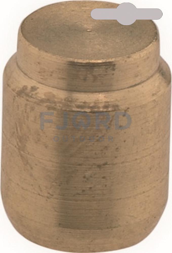 Eindstop voor distributieblokken. 8mm à 2 stuks