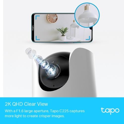 Tapo Wifi-bewakingscamera met AI en draai- en kantelfunctie